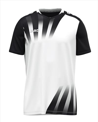 JAKO Unisex tröja vintage, kortärmad, vit/svart, XXL