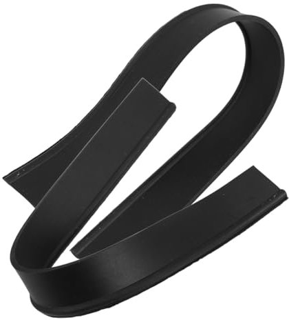 RORPOIR 2pcs Glass Squeegee Rubber Strip Window Cleaner Squeegee Replacement Pad for Glass Cleaning Rubber Edge