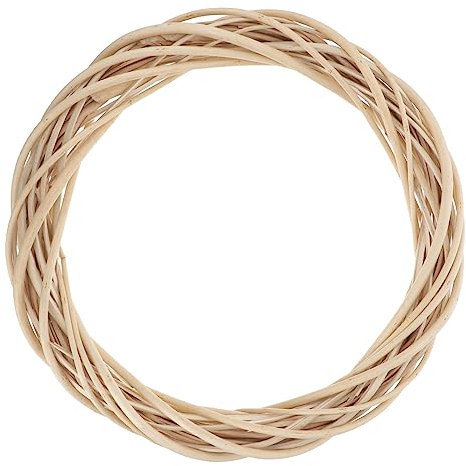 INOOMP Guirnalda de Vid Guirnalda de Ramas de Vid para Decoración de Puertas y Casas Artesanía de Sauce Ramita de Madera