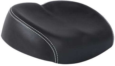 Nasenloser Fahrradsattel für Kinderbicycle, Schwarz, Pu/pp | Ergonomisches Design, Leichtes Gewicht, Reibung Reduzieren, Passend für Fahrrad und Kinderrad