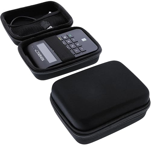foto-kontor Étui Compatible avec Reiner SCT Komfort Coque Rigide pour Lecteur de Carte à Puce RFID Lecteur Eid générateur Tan Antichoc résistant à l'eau Accessoires Noir