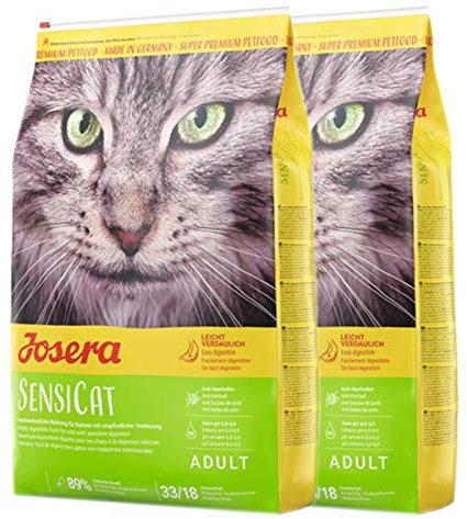 2 x 10 kg Josera SensiCat NEU