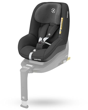 Maxi-Cosi, Pearl Smart i-Size, Kindersitz, rückwärts & vorwärtsgerichtetes Fahren, nutzbar ab ca. 6 Monate bis ca. 4 Jahre, 9-18 kg, 67-105 cm, Authentic Black