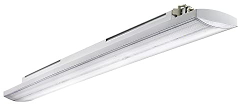 GEWISS - GWS3220ET840 Lampada plafoniera stagna rettangolare, Smart3E, 1200, On/Off, Trasp, Cri80, 4000K