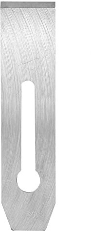 Lame de Rabot à Main HSS 44mm/51mm Lame de Rabot Manuel pour Charpentier Travail du Bois Argent Blanc(Lame de rabot 51mm)