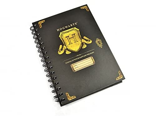 Harry Potter Hogwarts Notizbuch mit Spiralbindung, A5