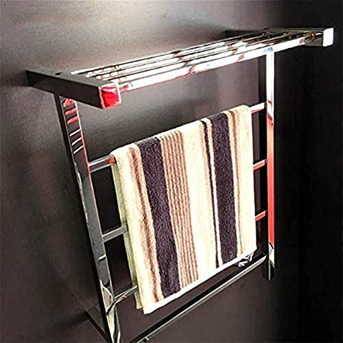 Scaldasalviette Scaldasalviette Scaldasalviette Scaldasalviette Elettrico, Scaldasalviette Elettrico termostatico, Scaldasalviette a Parete, Non farti Sentire L'Asciugamano Freddo (Color : 220Vhardwir