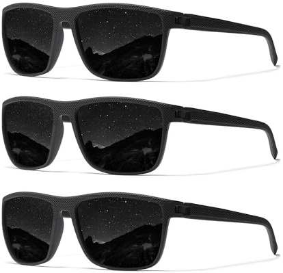 Ninesun Sonnenbrille Herren Polarisiert Klassisch Vintage brille HD-Linsen Outdoor-Sport Angeln Radfahren Golf Modische Sport Sonnenbrille mit UV400-Schutz