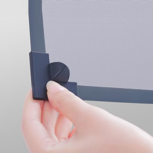 Magnetischer Insektenschutz Für Fenster Verstellbarer DIY-Fliegenschutz Für Fenster Insektenschutz Moskitonetz Hält Käfer Fliegen Und Moskitos Fern, 55x63in,Grey