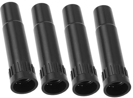 Vaguelly 4pièces Rallonge De Valve De Pneu Plastique Bouchon De Valve Pour Voiture Camion Remorque Extension De Tige De Soupape Accessoire De Réparation
