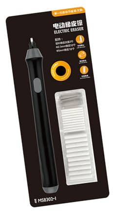 Elektrisches Radiergummi-Set, elektrischer Bleistift-Radiergummi, batteriebetriebene Radiergummis mit Nachfüllungen zum Zeichnen, Skizzieren, batteriebetriebene Bleistift-Sets zum Skizzieren, Zeichnen