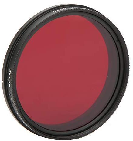 Cadre de filtre avant avec filetage réglable pour fournir plus de contenu réalisable pour la photographie infrarouge création de photographie infrarouge (55 mm)