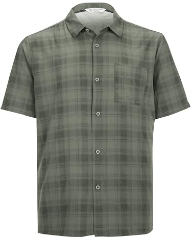 Killtec Herren Funktionshemd KOS 98 MN WVN SHRT, helloliv, XXL, 38009-000