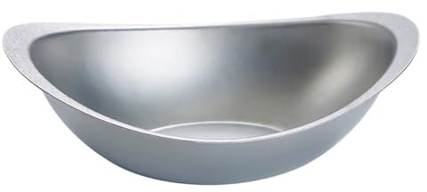 Alipis Insalatiera Insalata Ciotola Scodella Cucina Ciotole Portafrutta Con Tutto Spuntino Chiave Di Grandi Dimensioni Acciaio Inossidabile Silver