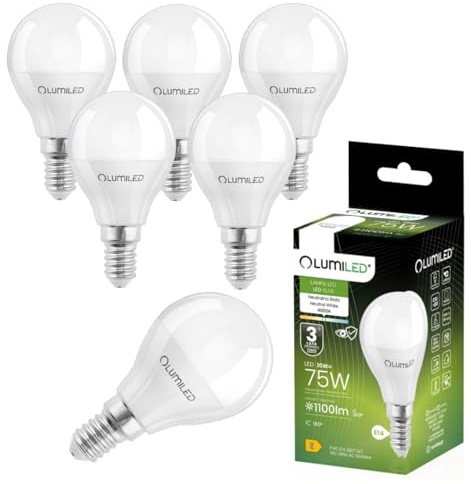 Lumiled LED E14 P45 10W ersetzt 75W 1100 lm 4000K Neutralweiß 6er Set