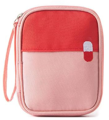 MUNZE Premium Mini Erste Hilfe, Wasserfestes Notfallset Outdoor/Camping/Fahrrad, Reiseapotheke Set, Kompaktes Erste Hilfe Set Outdoor, Mini Verbandskasten First Aid Kit.