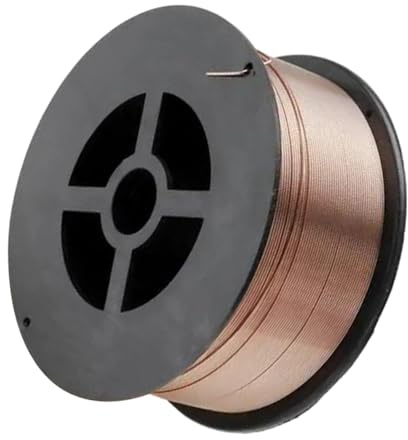 MAGICLULU Alambre de Soldadura de Núcleo Fundente Acero al para Construcción Automoción y Maquinaria Uso sin Gas