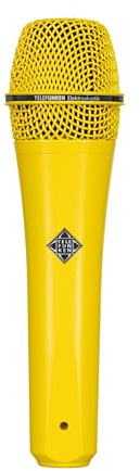 Telefunken M80 Supercardioide Dinamico Handheld Vocal Microfono - Giallo