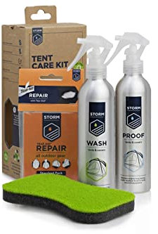 Storm Ultimate Kit d'entretien de tente pour nettoyage et étanchéité