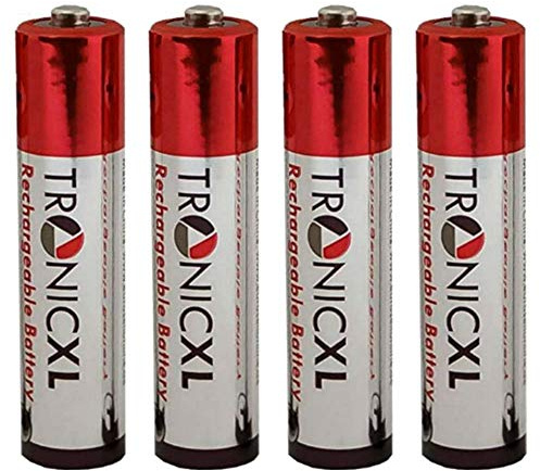 TronicXL 950mAh Akku AAA Akkus HR03 Batterie batterien kompatibel mit für Telefon Panasonic KX-TG8563 KX-TG8611 KX-TG8621 KX-TG8563 KX-TG8611 KX-TG8621 KX-TG5521 KX-TG6422 KX-TG6723 KX-TG6724 Ersatz