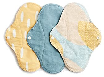 Vimse Tvättbara sanitetsbindor Blue Sprinkle 3-pack sanitetsdynor (standard)