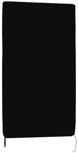 SPORTNOW Tischtennis Abdeckung wasserdichte Abdeckung für Tischtennisplatte, Anti-UV, für Outdoor Indoor, Schwarz