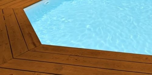Liner de Piscine au m2 pour réparation Bleu Clair 75/100 PVC