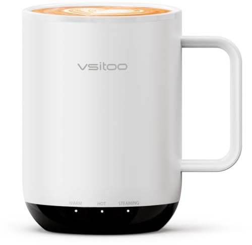 VSITOO S3 Plus 14oz Smart Self Heating Coffee Mug with Temperature Control