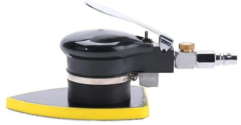 Lucidatrice a macchina, Lucidatrice Pneumatica, Smerigliatrice, Levigatrice, Levigatrice Pneumatica Portatile per la cura dell'auto, la ceratura, la lucidatura(90X130mm)
