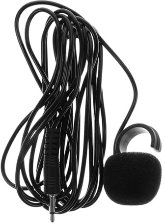 DECORNIJIA Finger Mic Mini Wired Microphone for Instrument Performance Ring-shaped Pickup for Flute Hulusi Harmonica Ocarina Clear Sound Amplifier for Live Band Video Speech