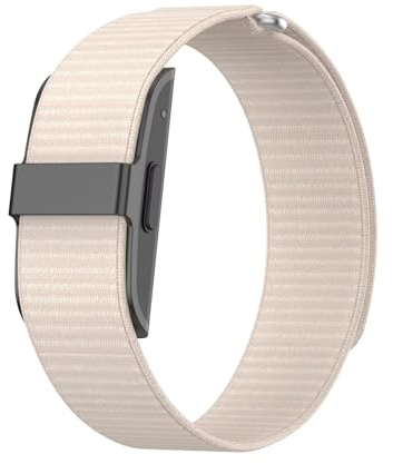 T-BLUER Armband kompatibelt med Hume Health Band, justerbara mjuka och andningsbara ersättningsarmband i nylon för kvinnor och män, Nylon, Ingen sten