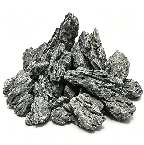 SHIQUAN Piedras naturales Seiryu de 3 a 6 cm, 0,5 kg