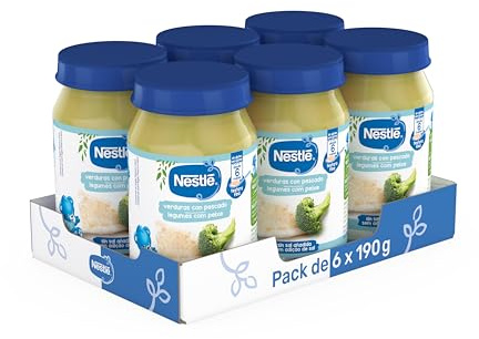 NESTLE Verduras con Pescado​ 6x190g