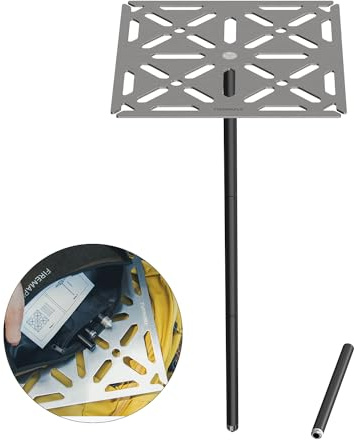 Fire-Maple Dandelion Buddy Camping Table Lightweight Folding Desk with Detachable Feet for Solo Camping Hiking Outdoors Backpacking