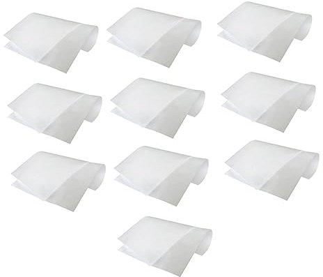 HOMSFOU 20 Piezas Papel de filtro air filter filtros aire acondicionado ventilación de aire acondicionado de algodon salida colador de ca gasa de