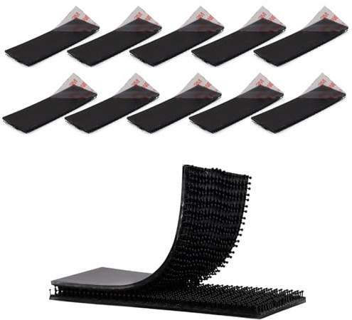 3M Dual Lock Nastro Adesivo a Forma di Fungo Nero 2.54 cm x 7.62 cm 10 Pcs