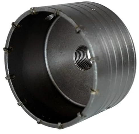 FRESA CAROTATRICE IN ACCIAIO FORGIATO CON INSERTI AL WIDIA PER CEMENTO DIAMETRO 120 mm