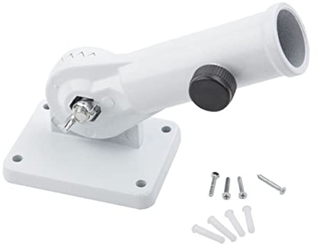 Toyvian Adjustable Flag Pole Bracket Flagpole Bracket for Wall Mount Flag Pole Holder for Meeting Hall Ceremony Scenario