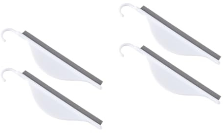 SEWOART 4pcs Bathroom Mirror Wipe Window Squeegee Cleaning Squeegee Glass Cleaning Tool Reusable Wipes for Walls
