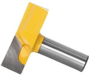 1 fresa de 1/2 (12,7 mm) con vástago 12 mm for tallado madera, limpieza fondo, mortajas, desbaste y acabado superficies en carpintería(02)