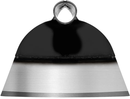 WOONEKY Giardinaggio in Acciaio Resistente 23,5 Cm senza Manico, Attrezzo Manuale per Diserbo e Lavorazione del Terreno, Strumento Versatile per Orto e Coltivazione