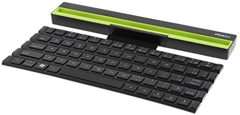 Tubayia Mini tastiera wireless Bluetooth pieghevole per cellulare, tablet, PC, laptop, desktop