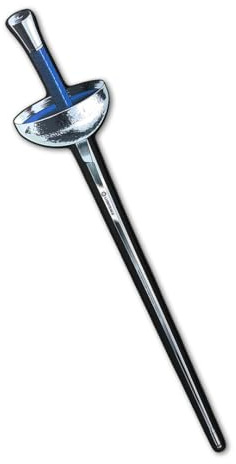 Liontouch - Épée d'Escrime Sportive, Bleue 3 Ans+ | Jouet en Mousse pour Enfants au Design Réaliste | Arme d'Initiation Sûre et Ludique pour Jeunes Escrimeurs et Enfants
