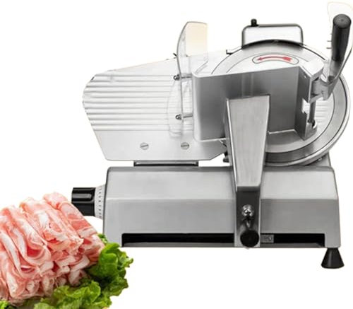 Commercial Meat Slicer, Adjustable Thickness 0-15 MM Deli Meat Slicer for Commercial Restaurants and Home Use