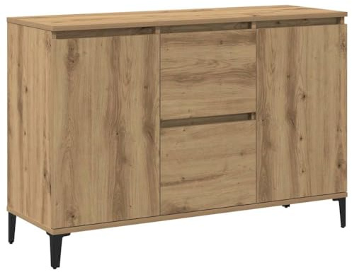 vidaXL Sideboard Artisan-Eiche 102x35x70 cm Holzwerkstoff