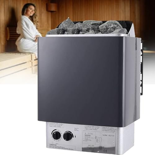 Bastuaggregat, 3-9kw 200v-380v Elektriska Bastuaggregat Spis TorråNgbastubadkar, Med Inbyggda Kontroller, FöR Home Hotel Spa Steam Room,3KW