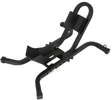 SEFIS C18 - Cavalletto anteriore per moto, per pneumatici anteriori da 12 a 21, supporto per moto, montaggio a terra, morsetto per ruota, supporto per moto