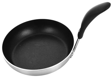 BESPORTBLE Skillet Pan Lid Deep Frying Pan for Eggs Flat Bottom Wok Aluminum Easy Cooking