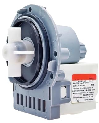 DDLSKZXI Moteur de Pompe de vidange for Lave-Linge, Compatible avec Samsung, DC31-30008D 220-240 V 50 Hz 30 W/15 W 3000 TR/Min. Pièces de vidange for Lave-Linge