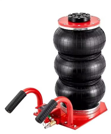 Triple Bag Air Jack 3 Ton (6600 Lbs) Capacity Portable Pneumatic Car Jacks Heavy Duty&Quick Lifting For Garage Car Repair